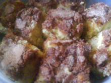 Bolo farofa de banana