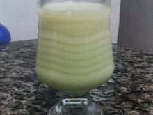 Vitamina de abacate com banana