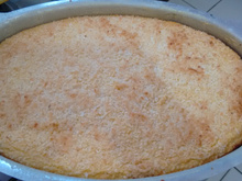 Bolo de milho cremoso e prático