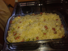 Arroz com brócolis