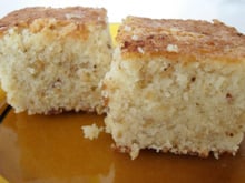 Bolo de castanha de caju