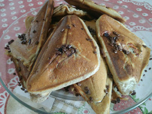 Crepe doce fácil de sanduicheira