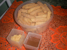 Massa para churros