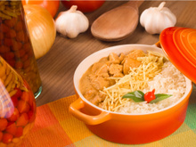 Strogonoff de frango supersimples e gostoso