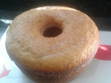 Bolo de iogurte com canela