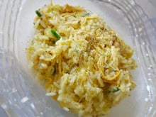 Risotto de alho poró