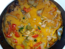Moqueca de frango à baiana