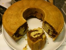 Bolo mesclado