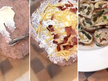 Receita com frango diferente para variar o cardápio da semana: enroladinho e recheado!