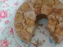 Bolo de banana simples