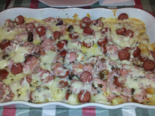 Macarrão pizza