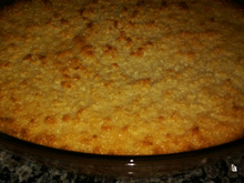 Cocada delícia de forno