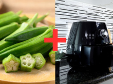 Quiabo crocante e sem baba só se você seguir esses passos na airfryer (E FAZ RAPIDINHO!)