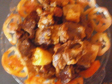 Costela de boi na pressão