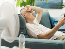 Atenção se você usa ventilador em dias com temperaturas acima de 40 °C