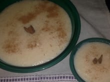 Arroz doce de panela de pressão