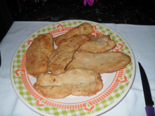 Filé de frango frito