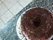 Bolo de chocolate com coco