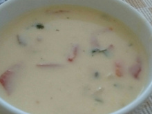 Sopa creme de aipim