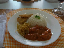 Estrogonofe de peixe