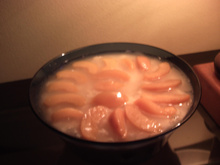 Torta de pêssego