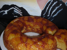 Bolo de ananás aos bocadinhos