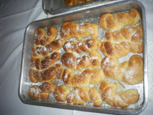 Rosca doce de batata