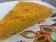 Bolo de flocão de milho 10 ingredientes