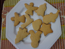 Gingerbread cookies (ou o biscoito do menino de gengibre)