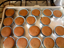 Muffins de chocolate
