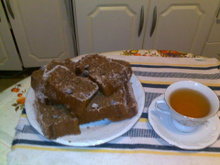 Bolo de banana rápido