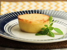 Minivulcão de queijo