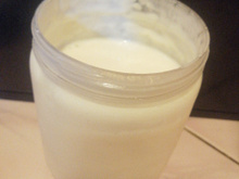 Iogurte natural caseiro