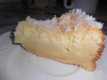 Bolo cremoso de fubá