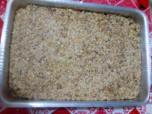 Rapadura germânica de amendoim e leite condensado