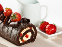 Rocambole de chocolate com morango: receita fantástica