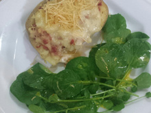 Batatas recheadas deliciosas