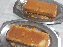 Bolo de fécula de batata