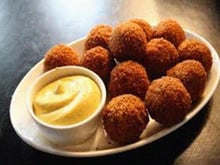 Bolinho de kassler com repolho
