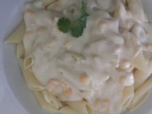Penne ao molho branco