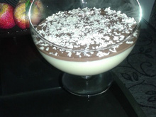 Mousse de limão com chocolate