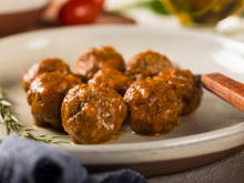 Almôndegas na air fryer