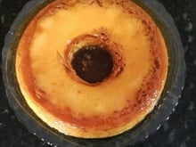 Pudim rápido de microondas