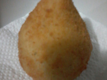 Coxinha de massa de batata
