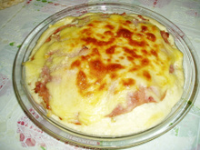 Filé de peixe ao forno