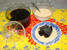 Gelatina de Café com Calda da Claudiakucau