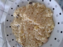 Risoto de frango com maçã