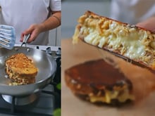 Esse é o melhor queijo quente que eu já comi na vida e sempre faço no café da manhã quando quero impressionar alguém