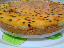 Cheesecake de maracujá
