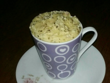 Bolo de caneca salgado